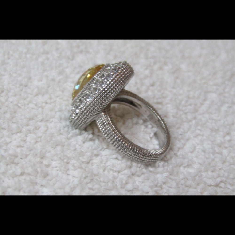 Citrine Silver Ring - Picture 6 of 6